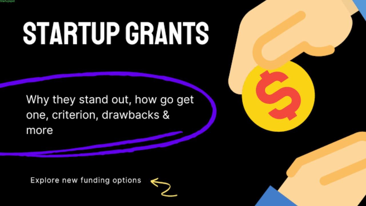 Business grants for startups